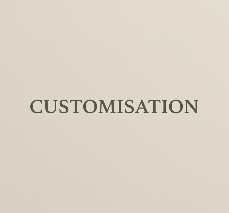 Customisation service